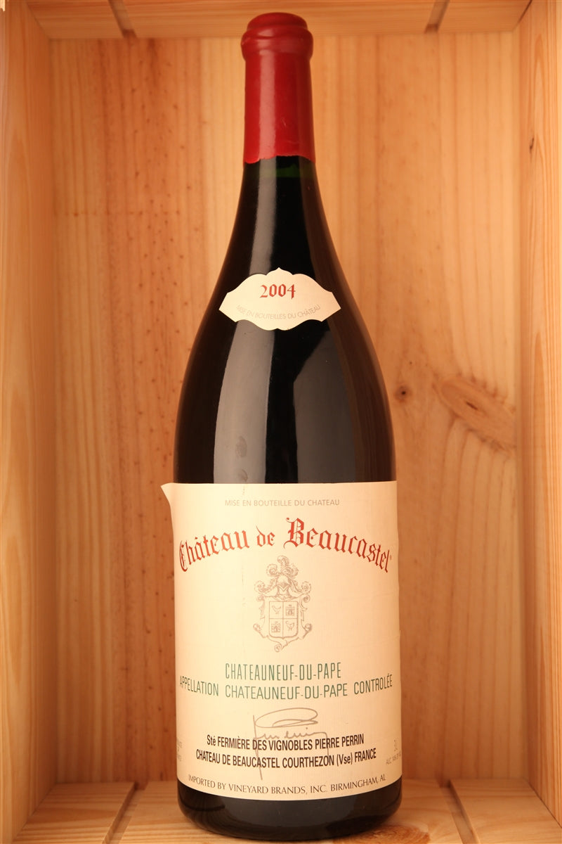 2004 Beaucastel Chateauneuf du Pape 3 Liter, 3L