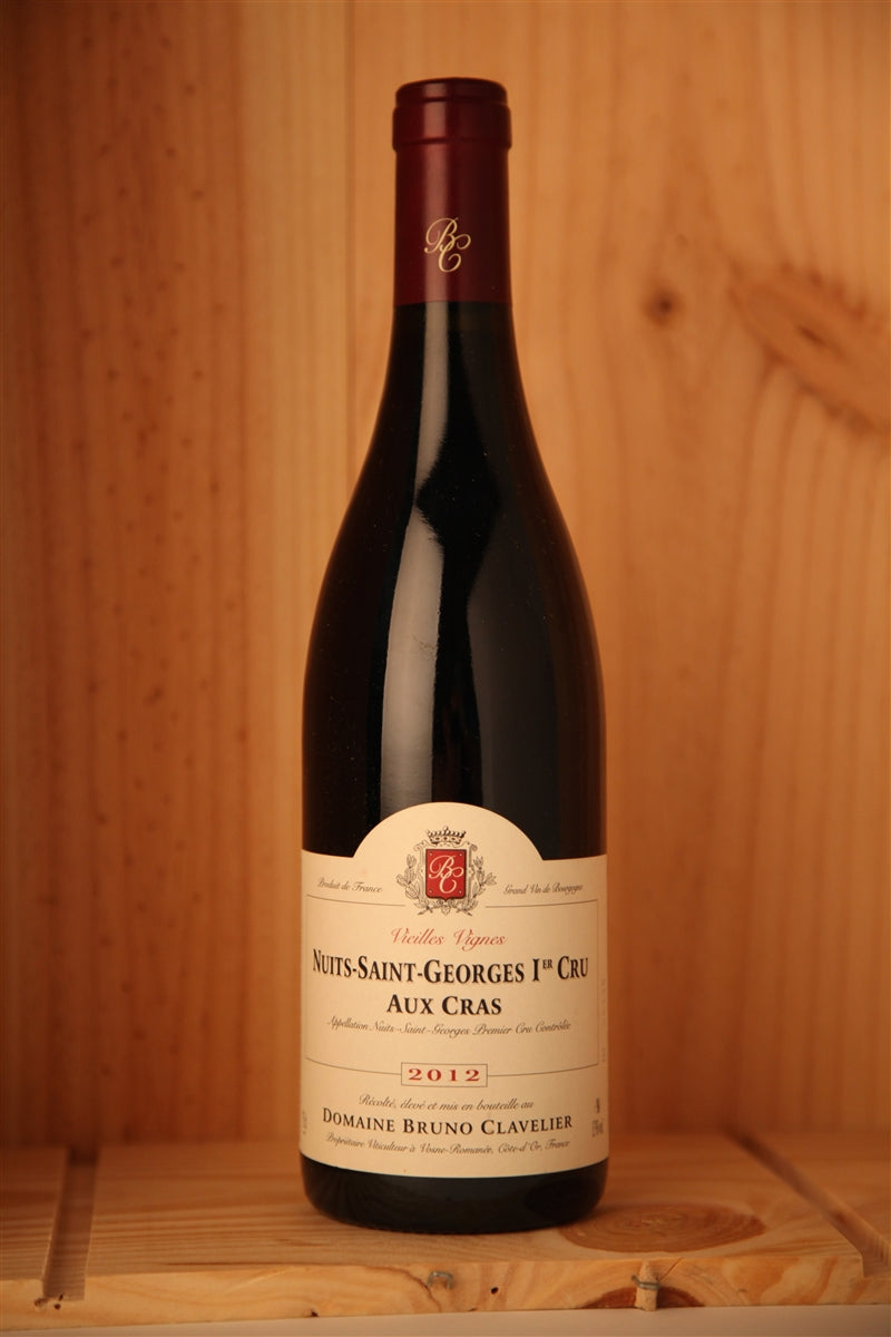 2012 Bruno Clavelier Nuits St Georges Aux Cras, 750ml