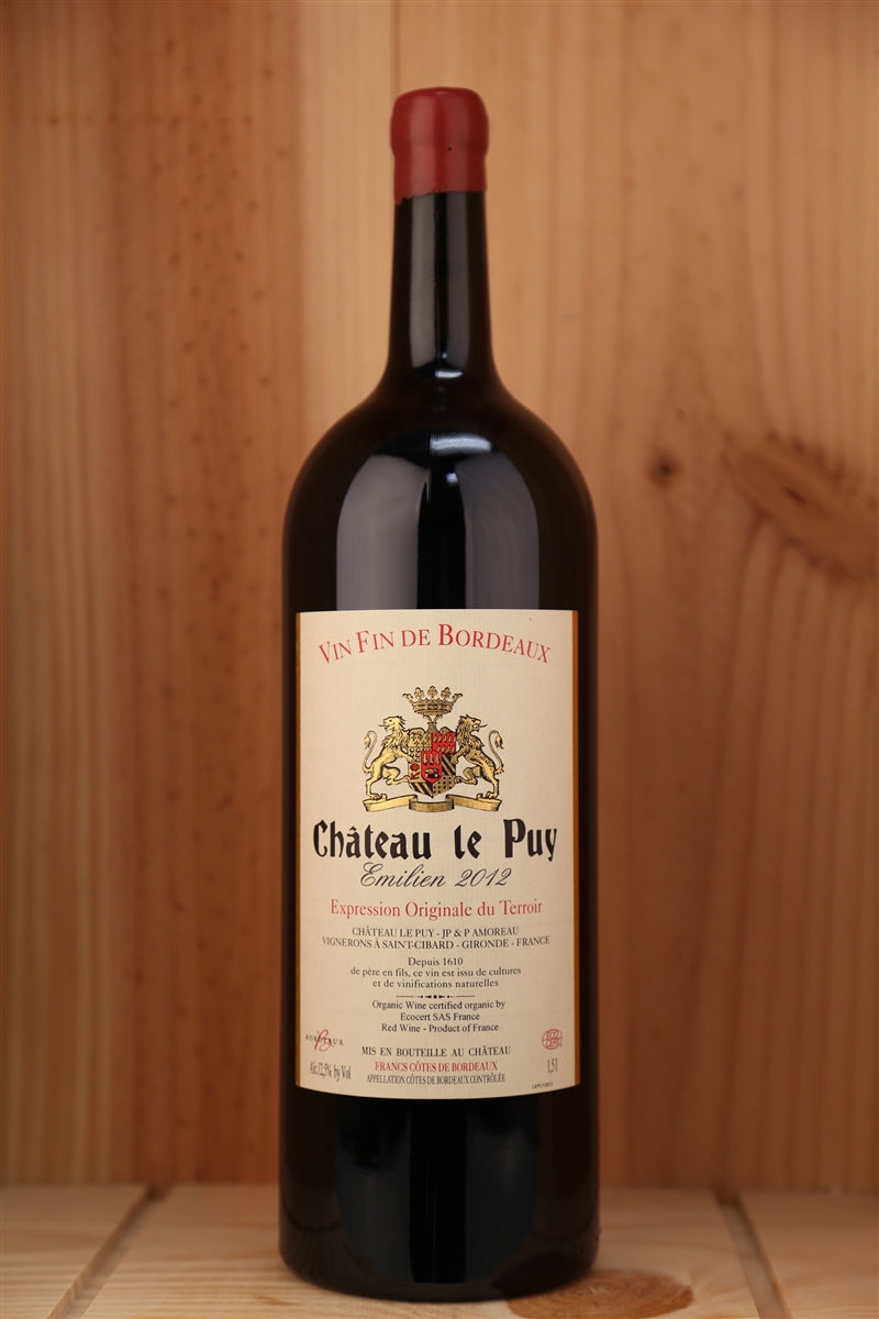 2012 Chateau Le Puy Cuvee Emilien Bordeaux Magnum, 1.5L