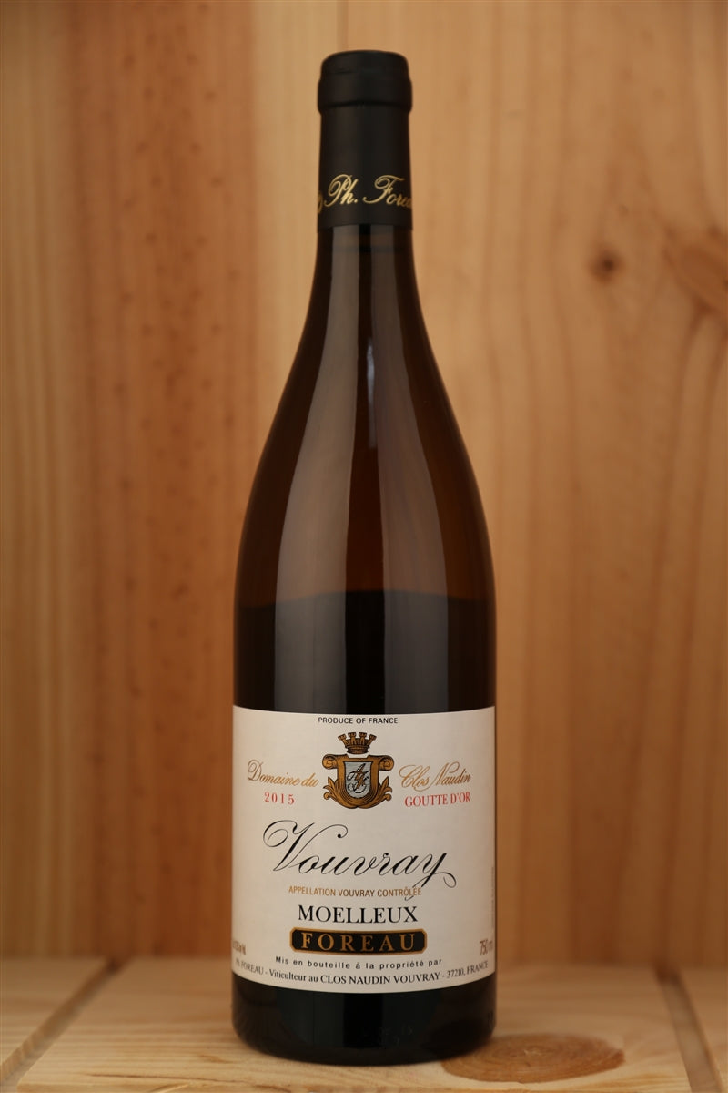 2015 Phillipe Foreau Domaine du Clos Naudin Vouvray Moelleux Gouttes d'Or, 750ml