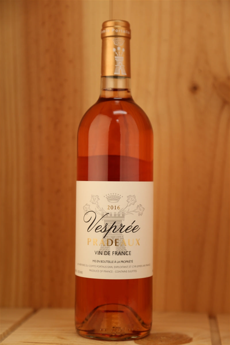 2016 Chateau Pradeaux Bandol Rosé Vesprée, 750ml