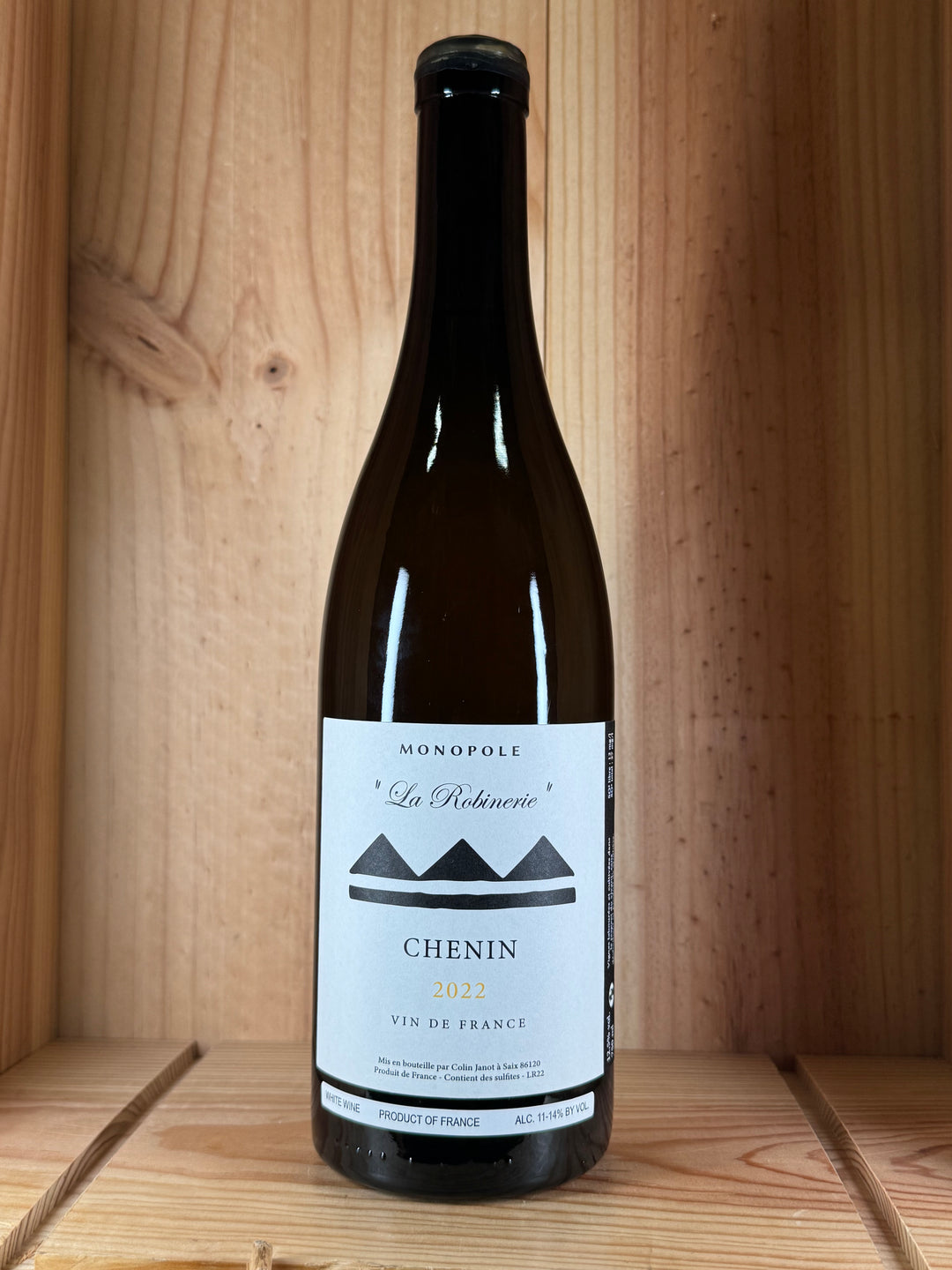 2022 Domaine de la Robinerie Chenin Blanc, 750ml