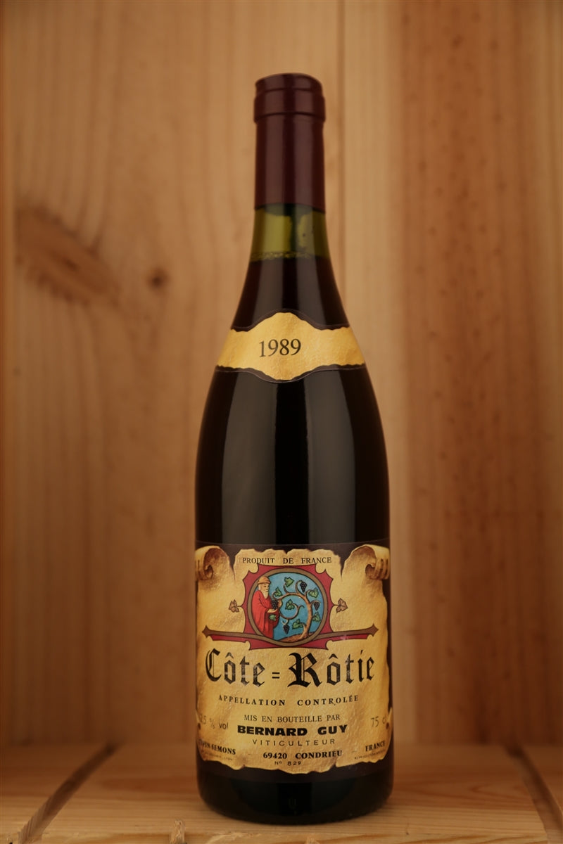 1989 Bernard Guy Cote Rotie, 750ml