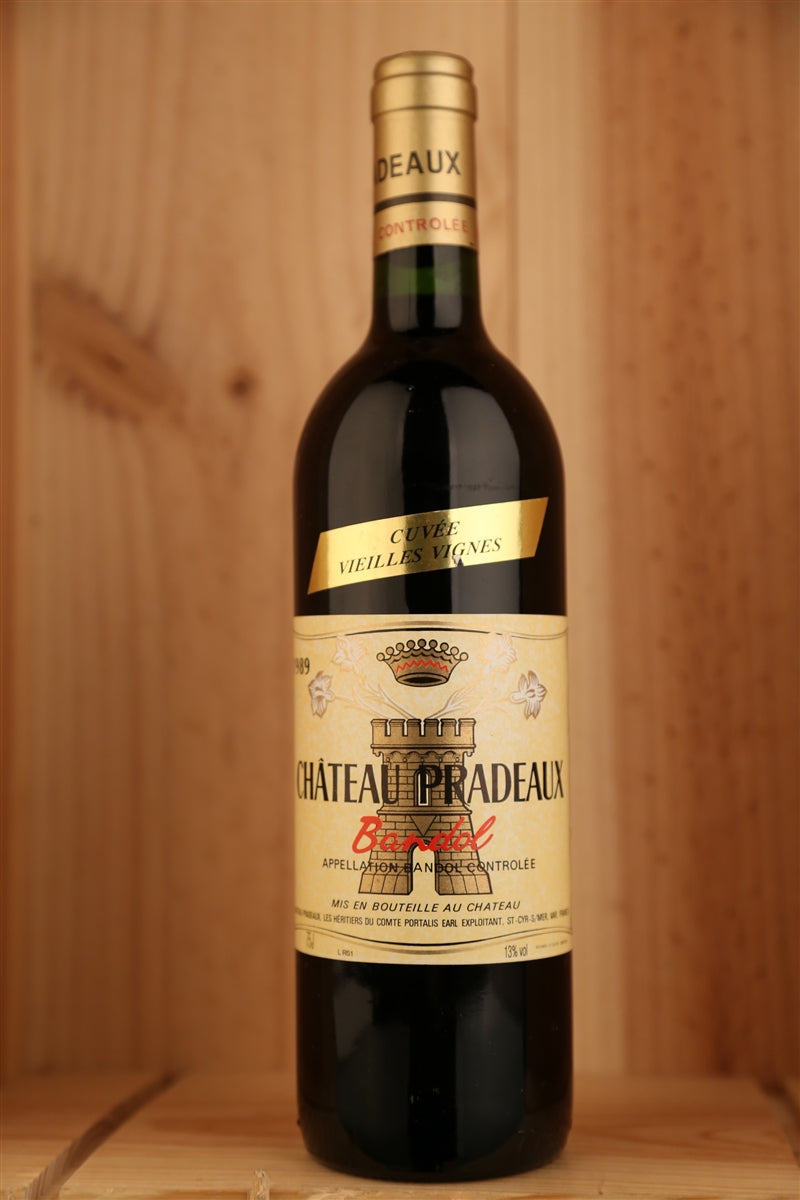 1989 Chateau Pradeaux Bandol Cuvee Vieille Vignes, 750ml