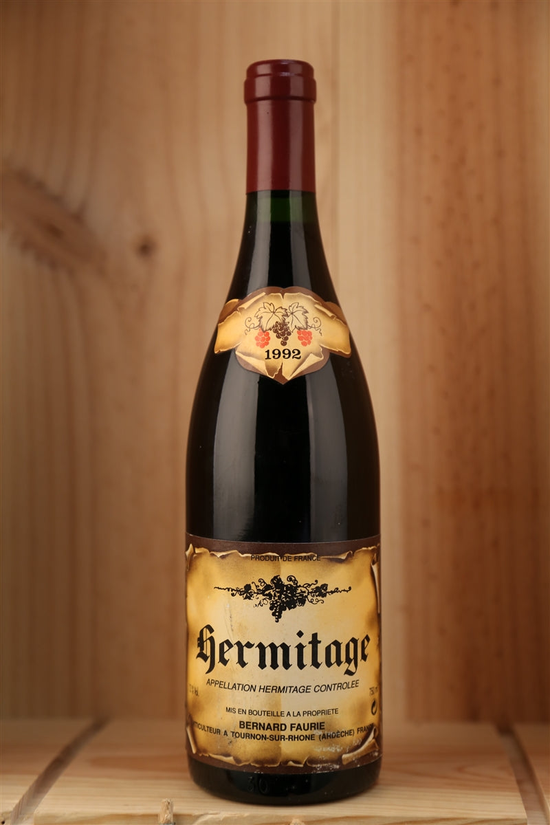 1992 Bernard Faurie Hermitage Rouge, 750ml