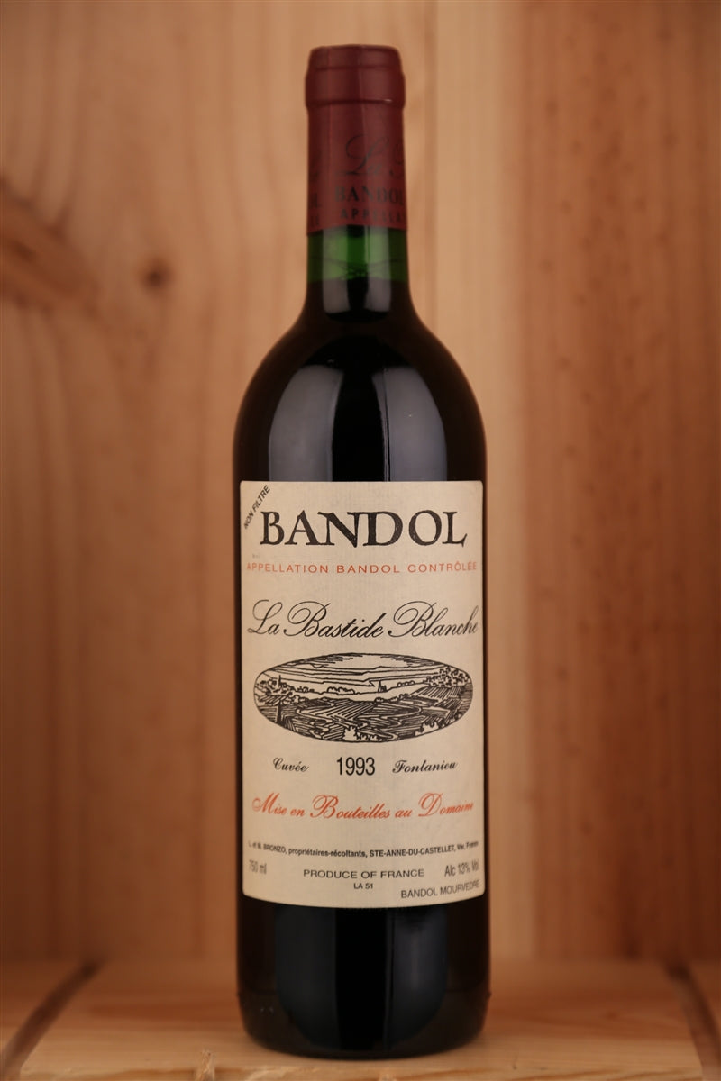 1993 Domaine de la Bastide Blanche Bandol Cuvée Fontanéou, Provence, 750ml