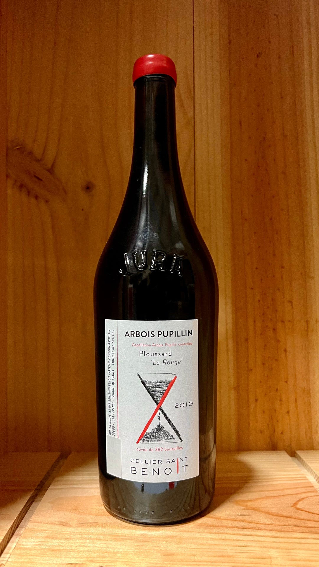 2019 Cellier Saint Benoit Arbois Pupillin Ploussard La Rouge, 750Ml