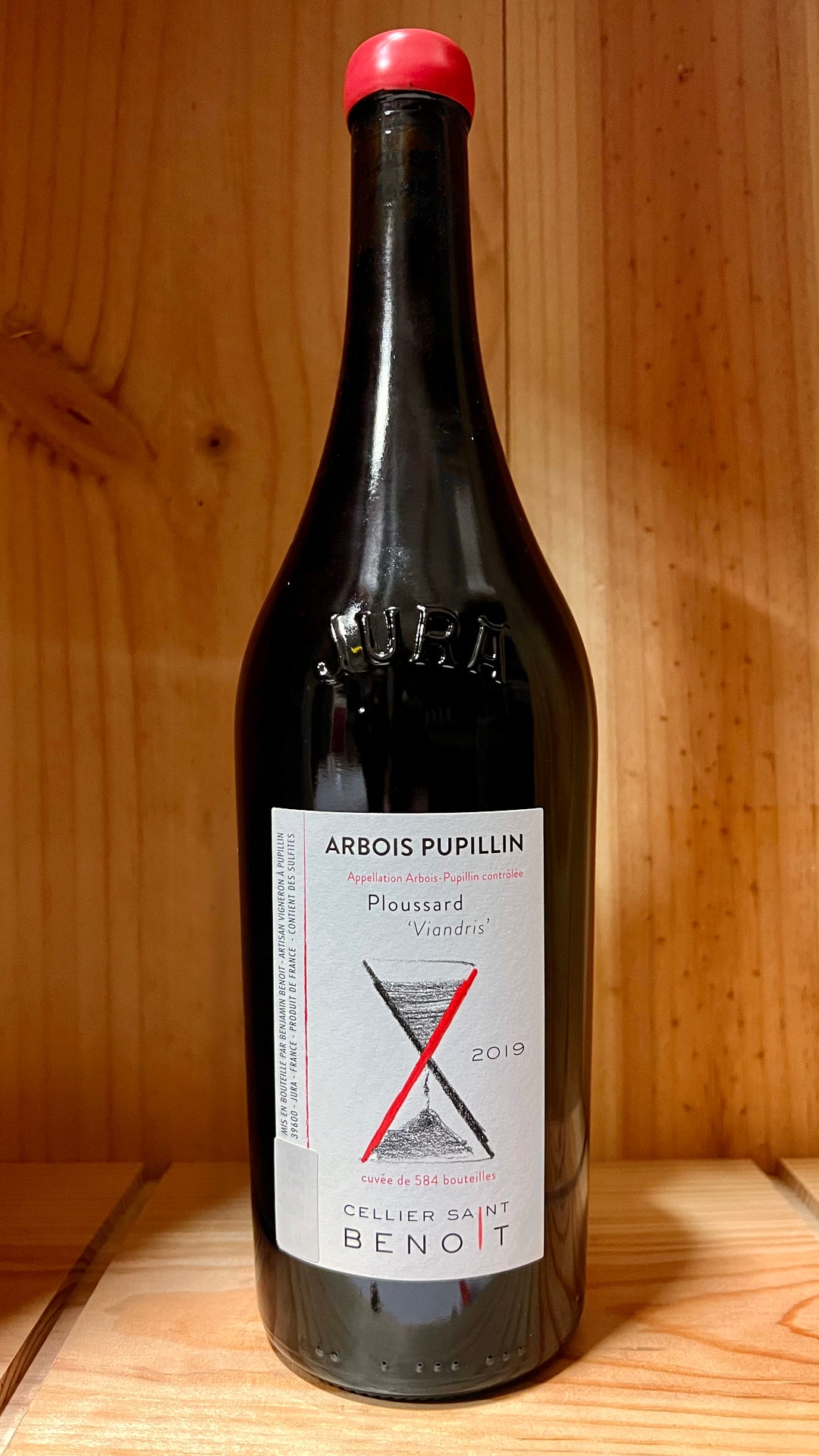 2019 Cellier Saint Benoit Arbois Pupillin Ploussard Viandris, 750Ml