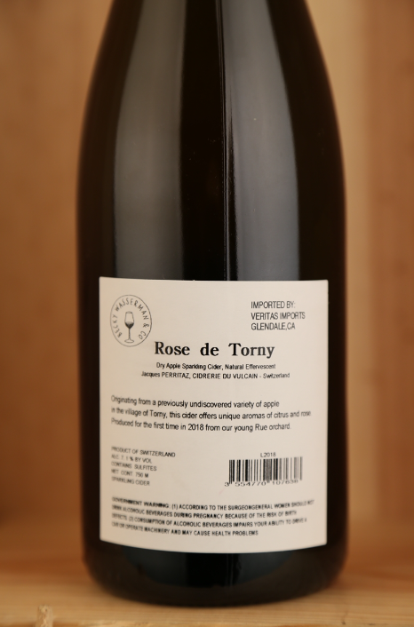 2018 Cidrerie du Vulcain Rose de Torny, 750ml