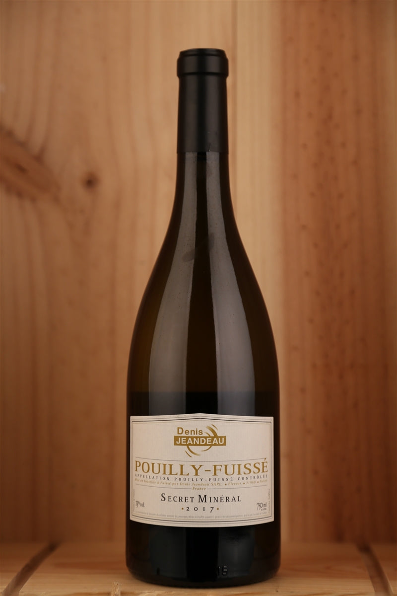 2017 Denis Jeandeau Pouilly-Fuisse Secret Mineral, Maconnais, 750ml
