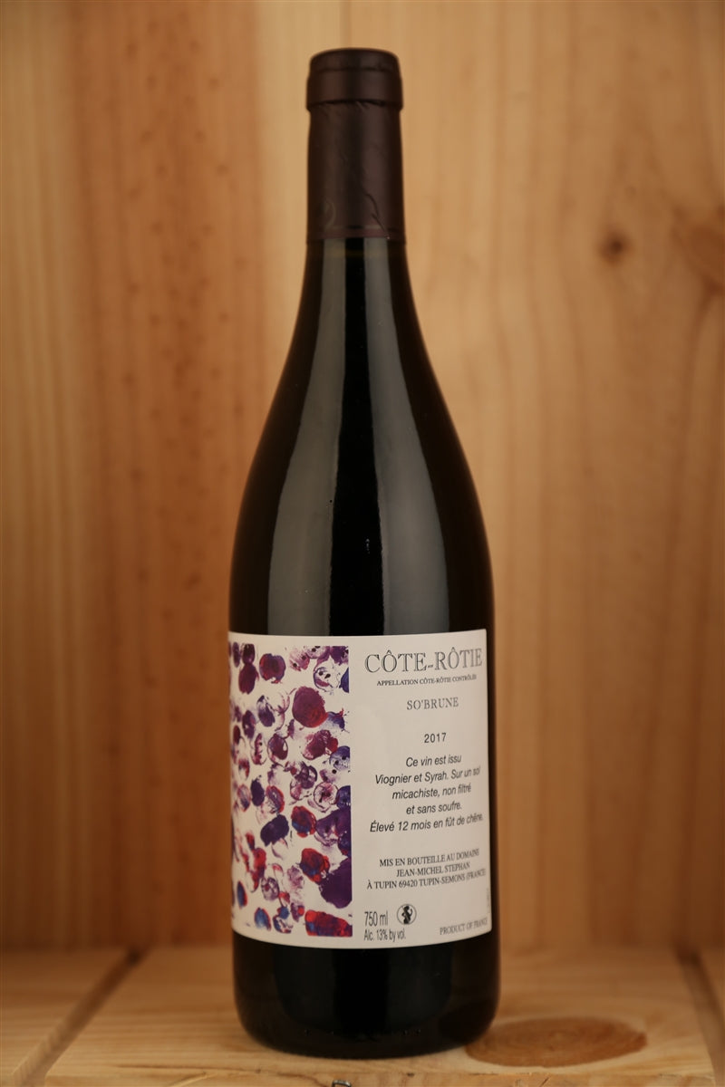 2017 JM Stephan Cote Rotie So' Brune, 750ml
