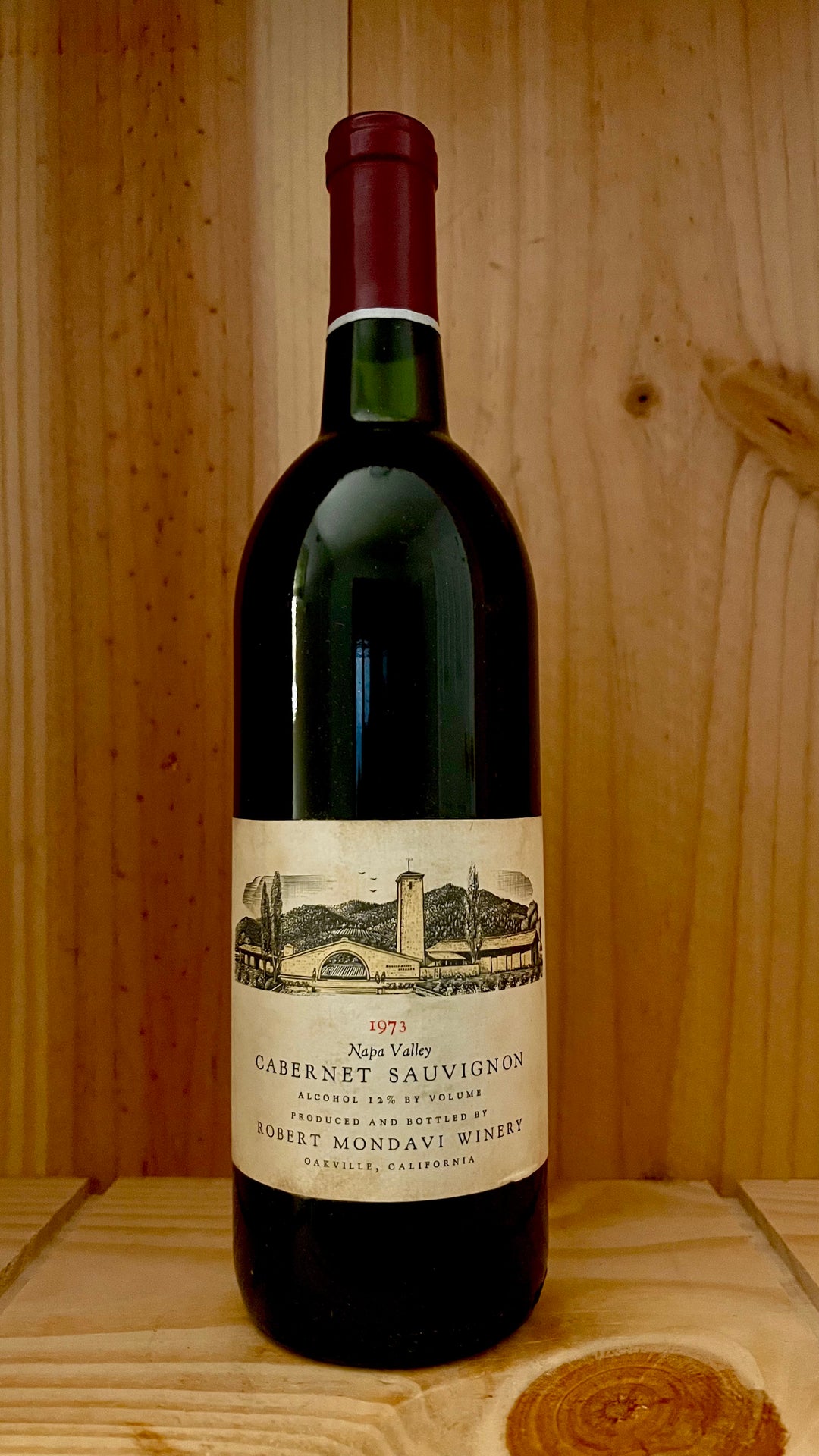 1973 Robert Mondavi Winery Cabernet Sauvignon Napa Valley, 750ml